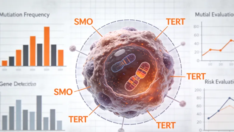 基因测序实验室内部高科技仪器工作状态