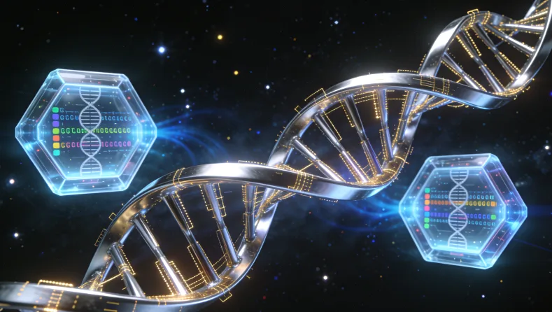 权威基因检测实验室内部工作场景