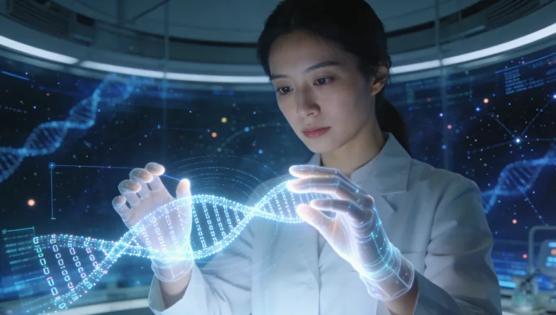 肿瘤组织切片与血液样本采集展示