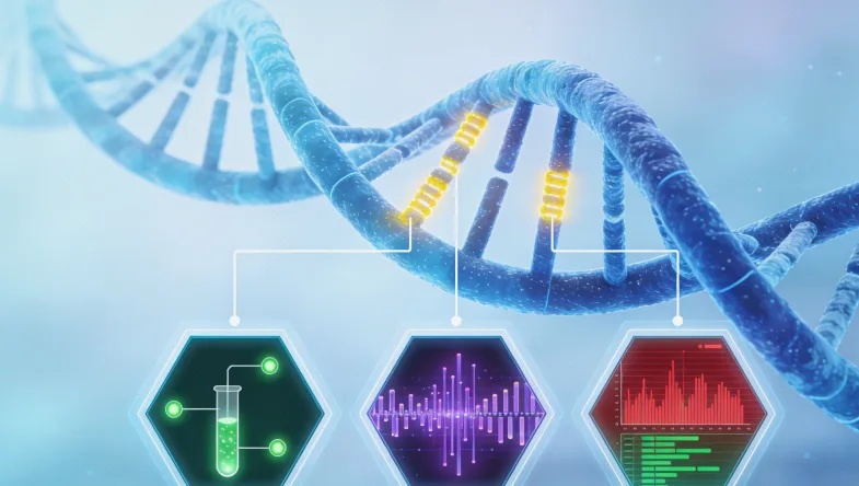 前列腺癌基因检测采样流程示意图
