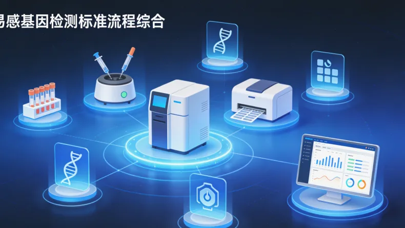 基因检测报告核心解读部分示意图