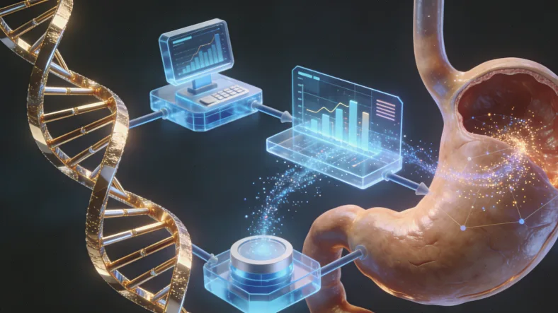 脑胶质瘤基因检测核心靶点示意图