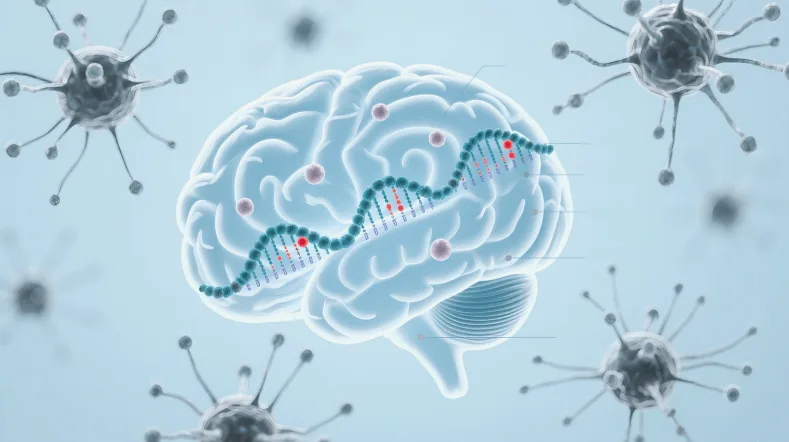 脑胶质瘤基因检测核心指标关系图