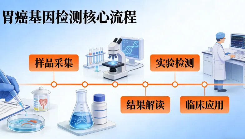 肿瘤组织样本处理与检测流程简图