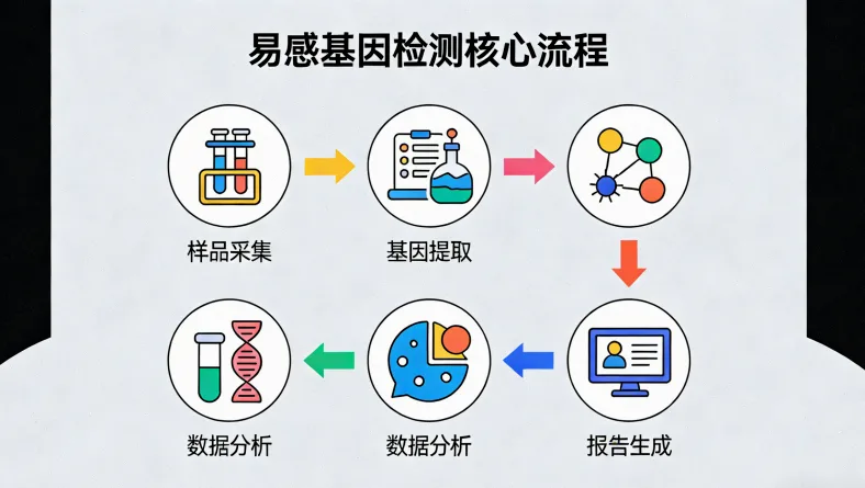HPV病毒与宫颈细胞关系示意图