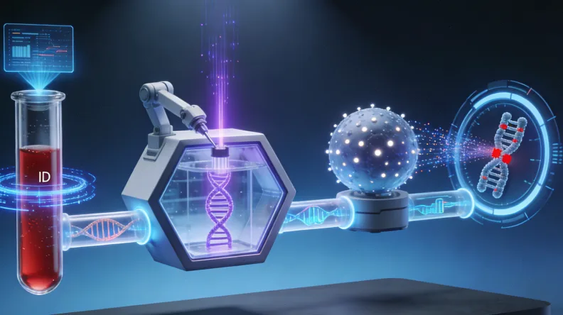 基因检测报告关键部分标注示例