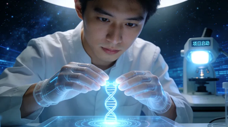 肝癌基因检测核心流程示意图