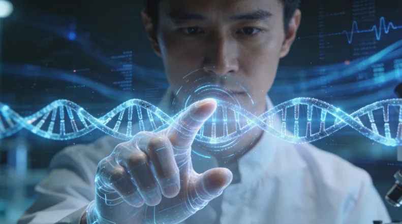 淋巴瘤基因检测核心流程示意图