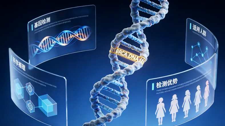 鼻咽癌基因检测核心流程示意图