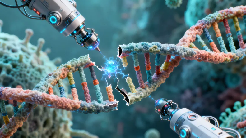 肿瘤组织活检与血液样本采集对比图