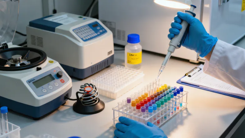 肿瘤组织检测与液体活检流程对比图