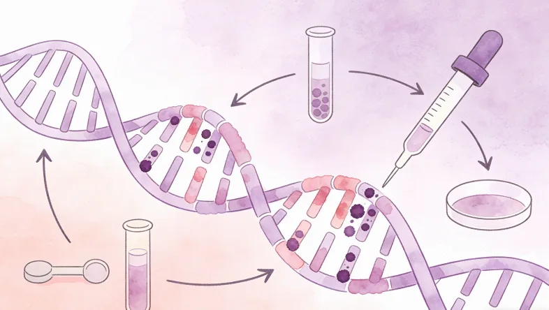 膀胱癌基因检测尿液采样流程示意图