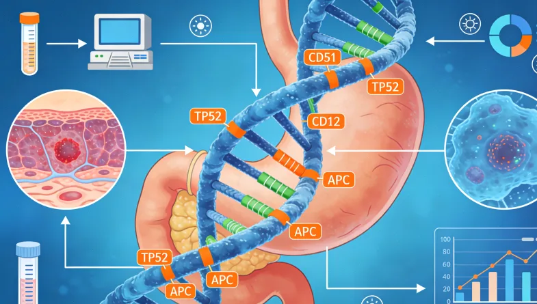 前列腺癌基因检测核心价值示意图