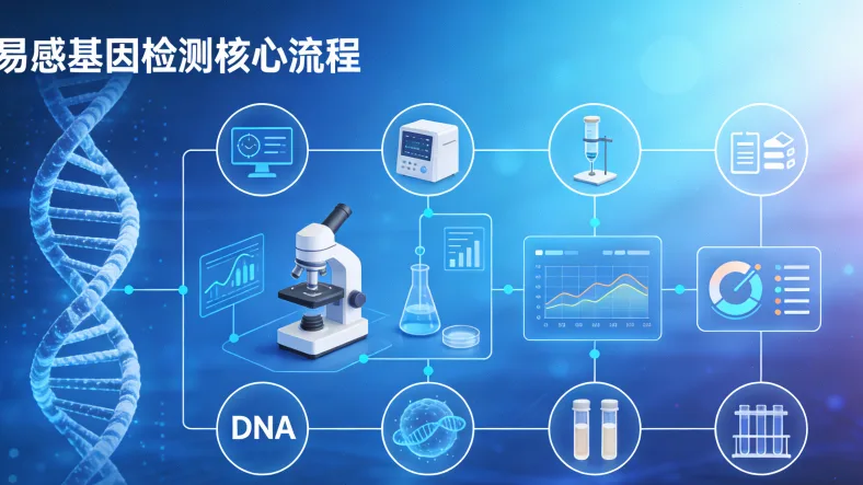 基因检测标准流程步骤分解图