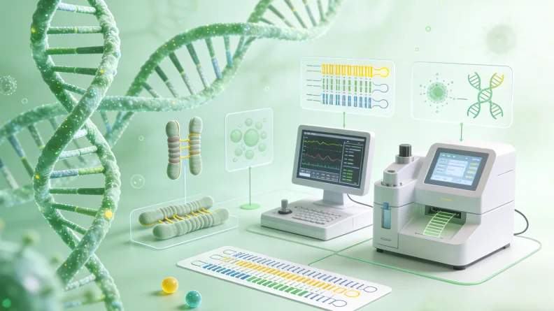基因检测报告关键信息标注示例