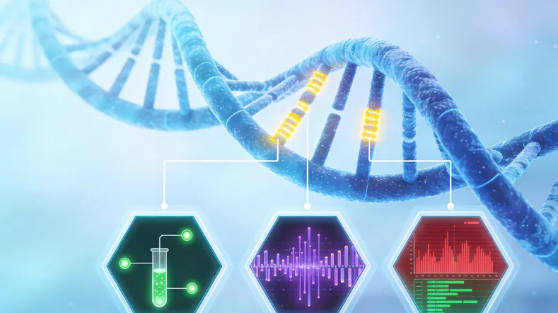 HPV病毒与宫颈细胞关系示意图