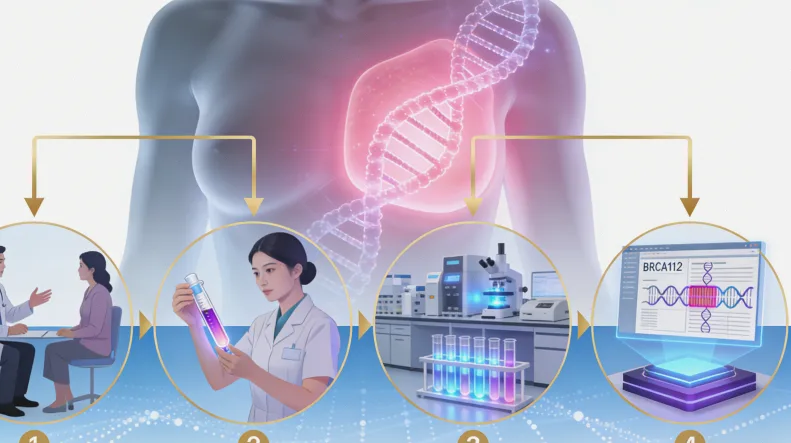 正规基因检测报告首页示例