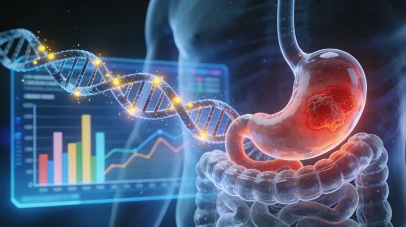 肝癌基因检测实验室内部工作场景