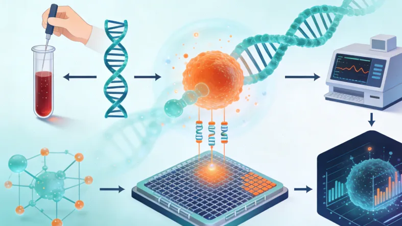 基因检测报告关键信息示意图解