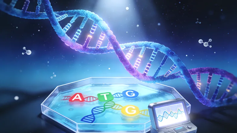 基因检测报告关键信息标注图