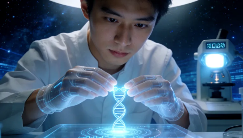 临江万核医学基因检测咨询中心外观指引图