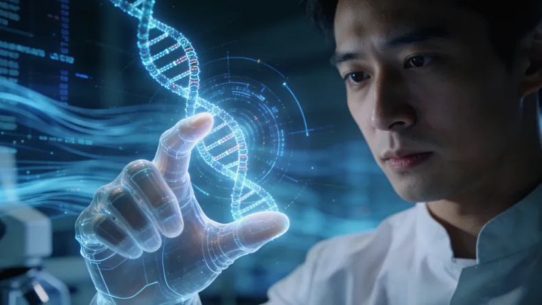 专业人员进行采样（抽血）操作示意