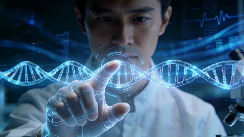 基因检测样本病理切片展示