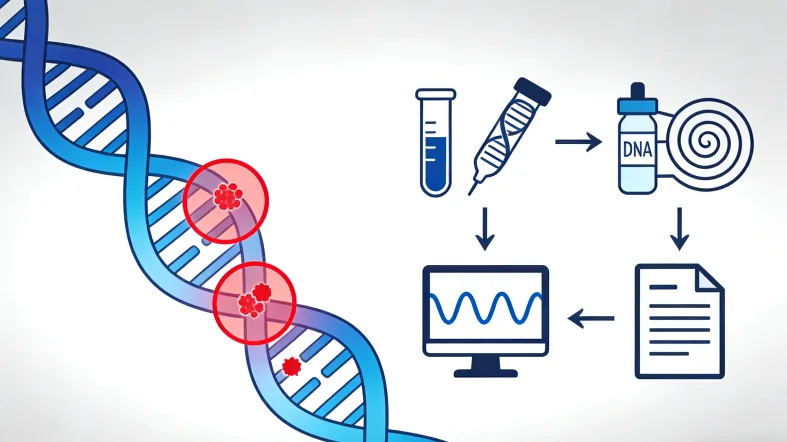 基因检测样本病理切片示例