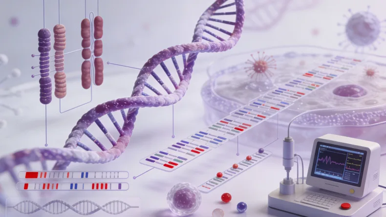肿瘤组织病理切片与基因测序过程