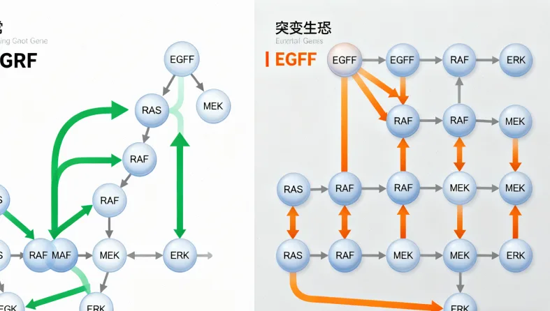 肠癌基因检测核心流程示意图