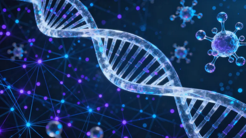 肝癌基因检测核心流程示意图