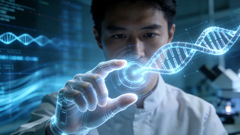 宫颈癌基因检测采样流程实拍图