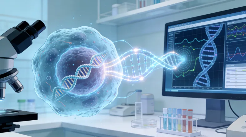 基因检测报告关键部分解读示例图