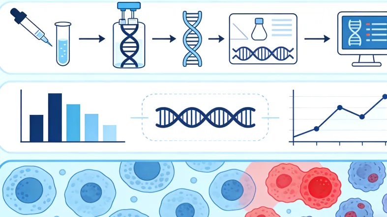 遗传咨询师与用户面对面沟通示意图