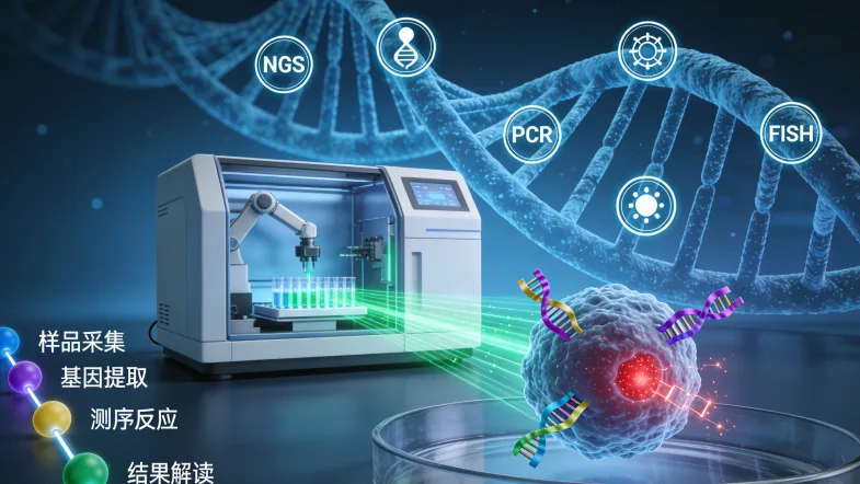 基因检测报告核心板块解读图示