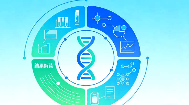 基因检测采样（口腔拭子）示意图