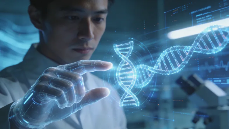 肝癌基因检测核心靶点示意图