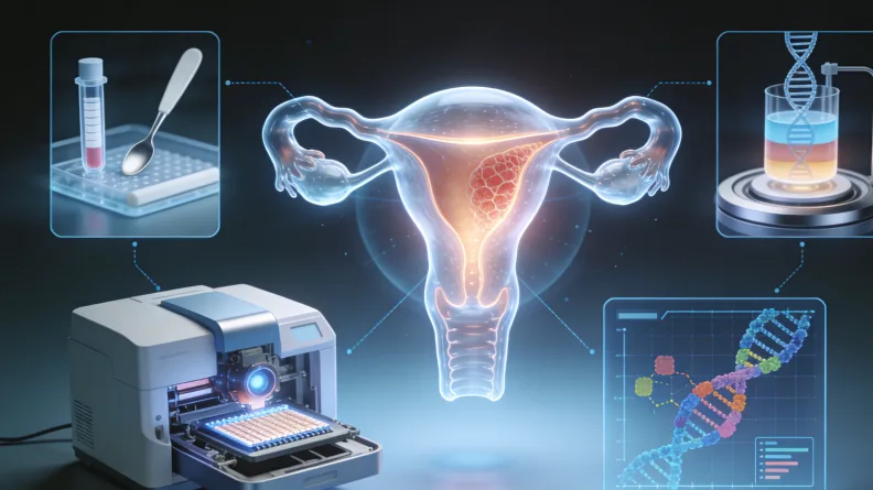 甲状腺结节穿刺取样操作示意