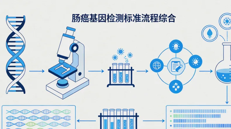 肿瘤组织切片与血液样本对比图