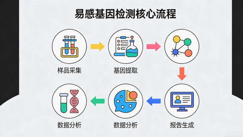 从采血到报告的标准化流程分解图