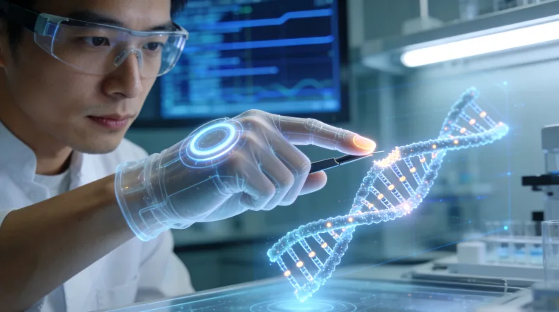 甲状腺结节细针穿刺活检示意图