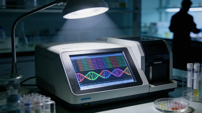 专业医护人员进行血液样本采集示意