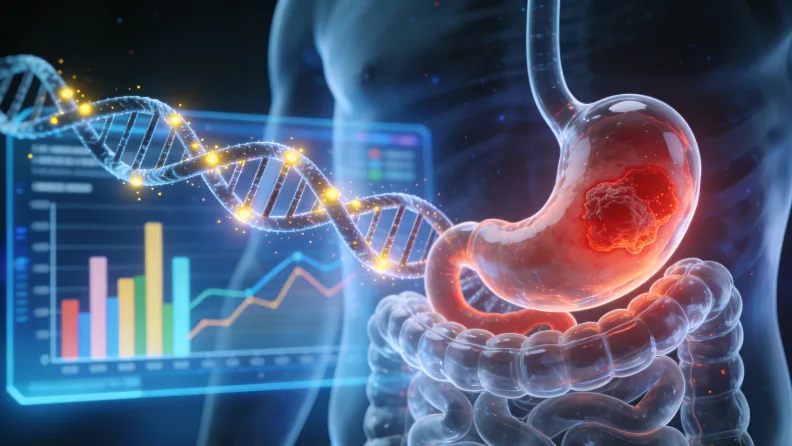 基因检测报告关键部分解读示例图