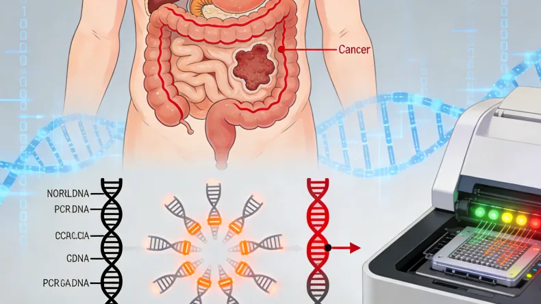 病理组织切片与血液样本采集示意