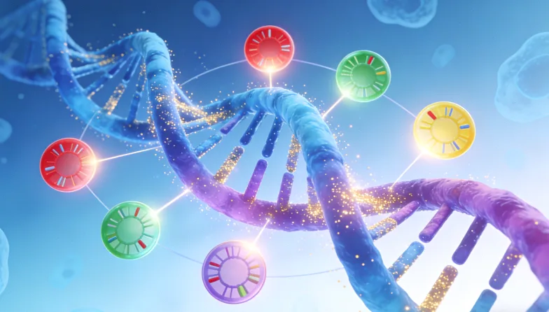 肝癌基因检测核心流程示意图