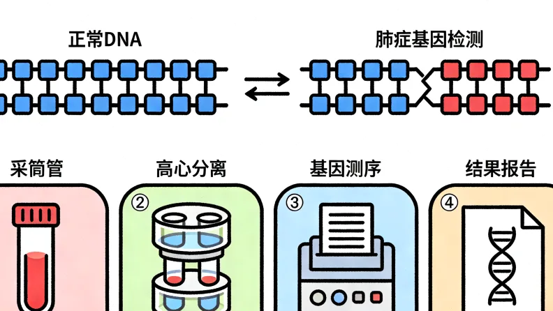 肿瘤组织样本处理与检测流程简图