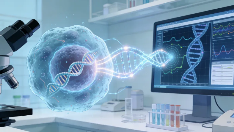 脑膜瘤基因检测核心流程示意图