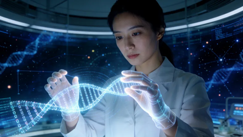 肺癌基因检测查找驱动基因突变示意图