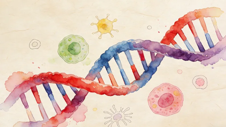常见淋巴瘤相关基因与靶向药物关系图