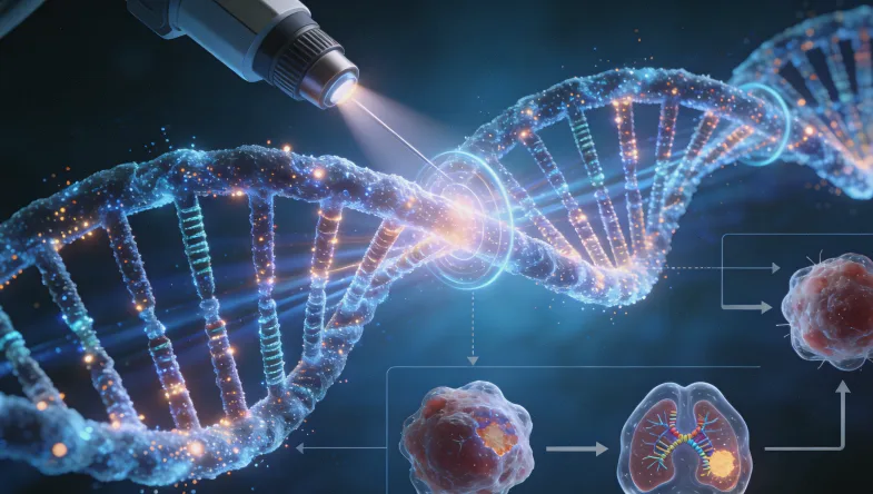 遗传性肠癌与散发性肠癌发生路径对比图